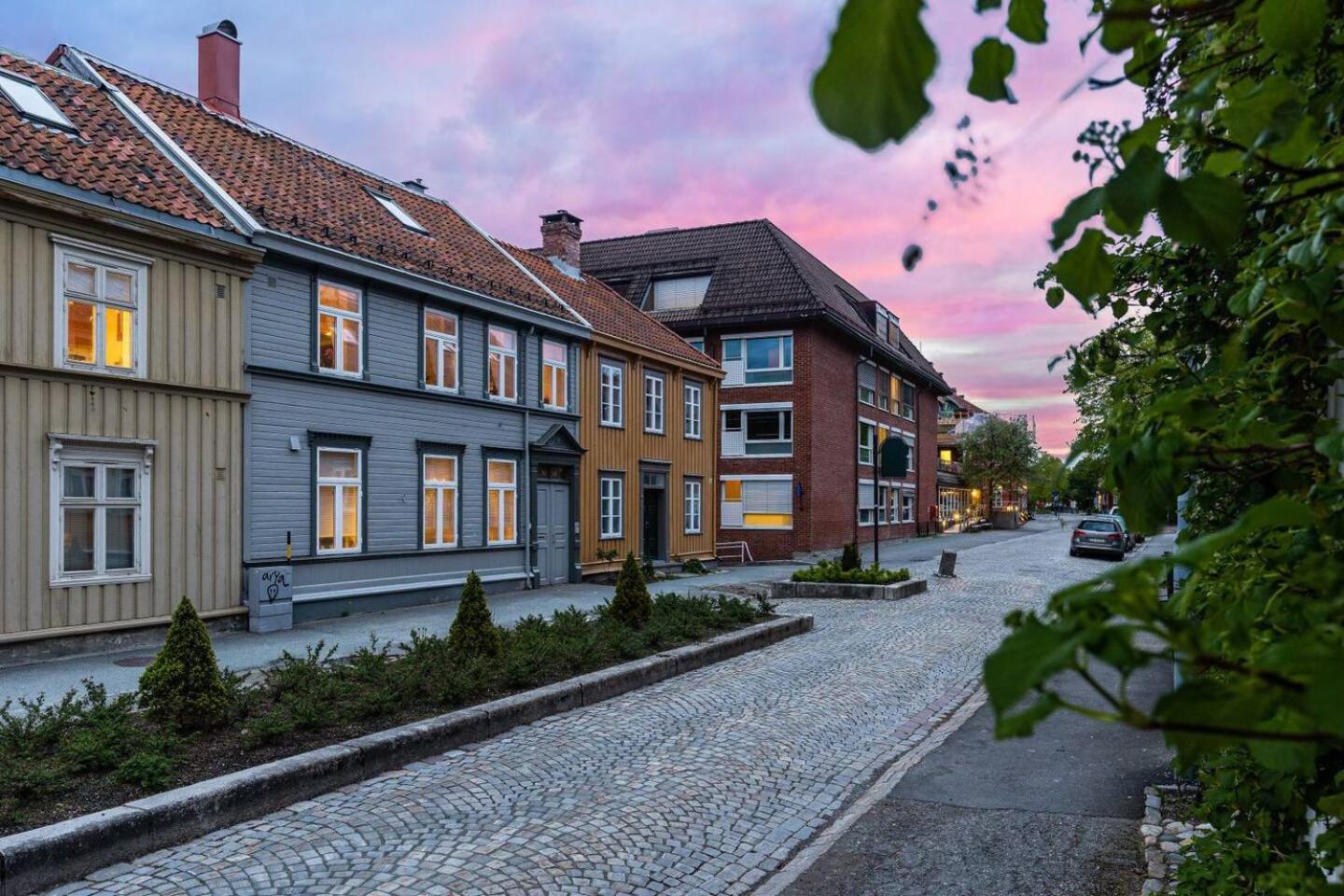 Cozy Backyard Apartment Trondheim Eksteriør billede